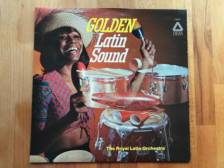 LP Golden Latin Sound the royal latin orchestra, Cd's en Dvd's, Vinyl | Latin en Salsa, Gebruikt, 12 inch, Ophalen of Verzenden