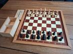 Vintage Staunton Schaakspel Homas, Hobby en Vrije tijd, Gezelschapsspellen | Bordspellen, Gebruikt, Een of twee spelers, Ophalen of Verzenden
