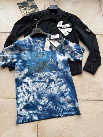 Nieuw origineel apart CP Company printed shirt S M beschikbaar voor biedingen