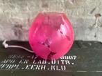Vintage IKEA tafellamp KNUBBIG roze lamp, Huis en Inrichting, Lampen | Tafellampen, Ophalen, Gebruikt, Glas, Minder dan 50 cm