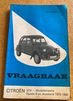 Vraagbaak Citroën 1975/1982, Auto diversen, Handleidingen en Instructieboekjes, Ophalen of Verzenden