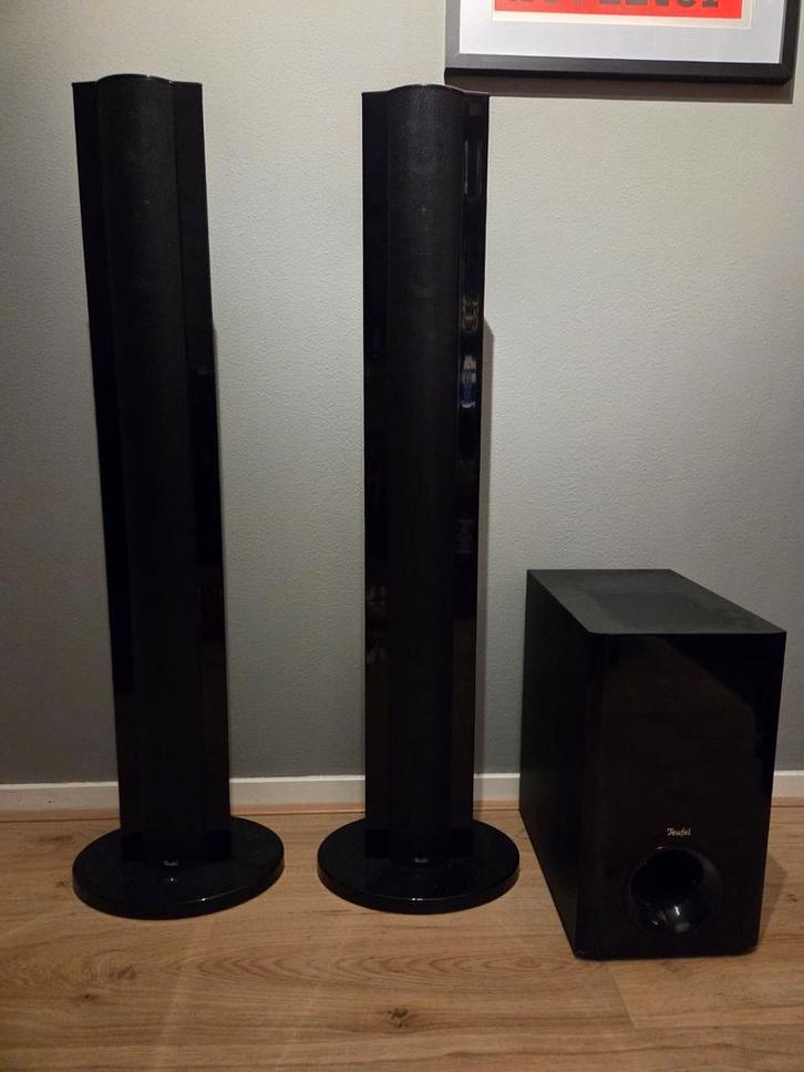 Teufel CL100 FR Luidsprekers, Audio, Tv en Foto, Luidsprekers, Gebruikt, Front, Rear of Stereo speakers, Overige merken, Ophalen