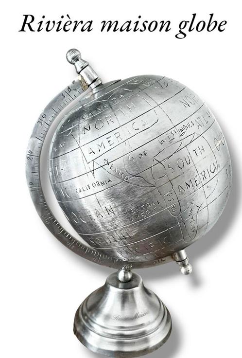 VINTAGE JAREN '90 Rivièra maison globe collector item, Huis en Inrichting, Woonaccessoires | Wereldbollen, Ophalen of Verzenden