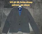 WE colbert,  mt 46, als nieuw,  antraciet/ zwart/ streep, Overige kleuren, WE, Maat 42/44 (L), Ophalen of Verzenden