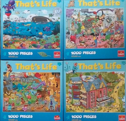 That's life puzzels, Hobby en Vrije tijd, Denksport en Puzzels, Zo goed als nieuw, Ophalen