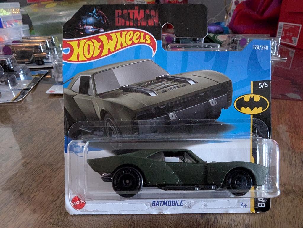 Batman - The Batman Batmobile - HW - D/Groen - New - 37, Ophalen, Nieuw, Auto