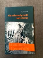 J. Westerink - Het drievoudige ambt van Christus, Boeken, Ophalen of Verzenden, Zo goed als nieuw, J. Westerink