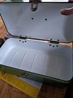 Vintage Broodtrommel - Groen, Ophalen