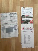 13 VERSCHILLENDE WEDSTRIJD INFO ‘S FEYENOORD, Verzamelen, Ophalen of Verzenden, Zo goed als nieuw, Feyenoord, Overige typen