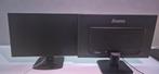 Iiyama Monitor - 2 stuks, Computers en Software, Monitoren, Ophalen, VGA, Gebruikt, Iiyama