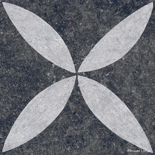 Kera Twice Tegel Flower 60 x 60 x 4,8 cm, Tuin en Terras, Tegels en Klinkers, Nieuw, Terrastegels, Beton, 10 m² of meer, Ophalen