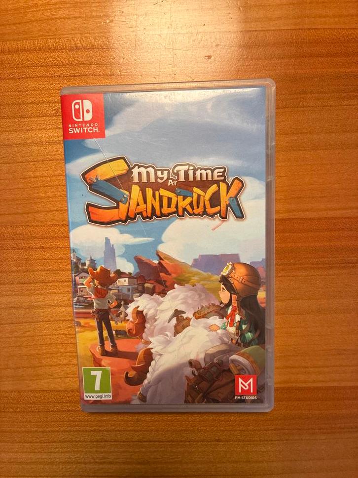 My Time at Sandrock - Nintendo Switch, Spelcomputers en Games, Games | Nintendo Switch, Zo goed als nieuw, Simulatie, 1 speler