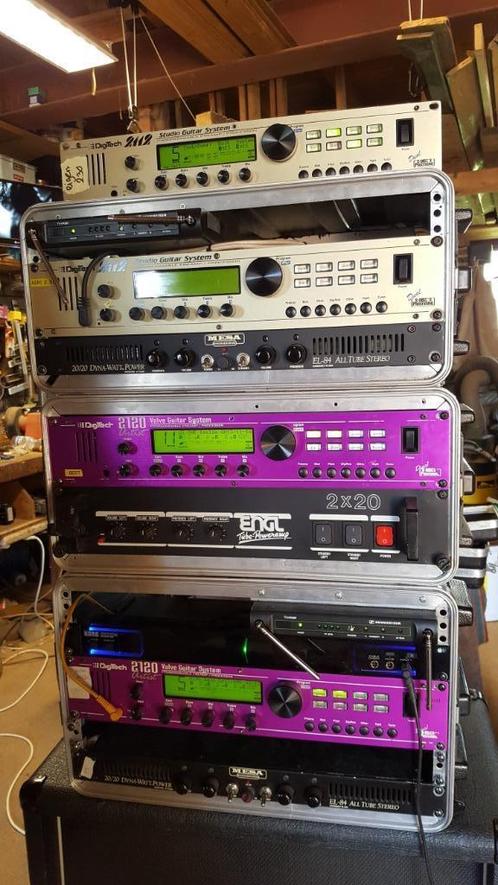 Mesa Boogie, Marshall, Digitech, Laney, Fender, Yamaha,, Muziek en Instrumenten, Versterkers | Bas en Gitaar, Gebruikt, Minder dan 50 watt