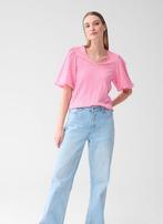 Roze crinckle top maat L (Shoeby), Shoeby, Ophalen, Nieuw