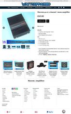 Macrom 42.07 2 kanaals / mono versterker, Auto diversen, Autospeakers, Gebruikt, ., Ophalen of Verzenden, Macrom