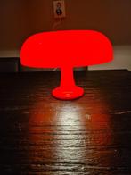 Mushroom lamp oranje Kopie Artemide Nessino nieuw in doos, RETRO, Kunststof, Nieuw, Ophalen of Verzenden