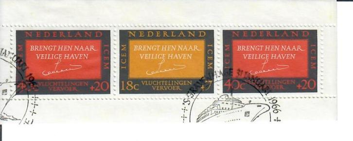 Blokken Nederland gestempeld, Postzegels en Munten, Postzegels | Nederland, Gestempeld, Na 1940, Ophalen of Verzenden