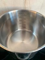 Tefal Kookpan RVS met Glasdeksel - nieuw, Kookpan of Snelkookpan, Inductieplaat, Nieuw, M