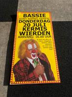 Bassie Kermis Wierden Poster, Ophalen of Verzenden
