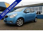 Opel Agila 1.2-16V "Edition" Airco - Hoge instap ! Automaat, Gebruikt, 1242 cc, 4 cilinders, Blauw