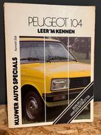 Kluwer Auto specials Peugeot 104, Auto diversen, Handleidingen en Instructieboekjes, Ophalen of Verzenden