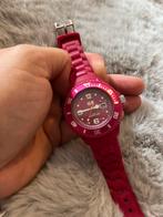 Ice watch kids pink retro analoog horloge, Ophalen of Verzenden, Zo goed als nieuw, Roze, Meisje
