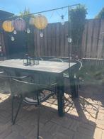 Buitentafel gratis af te halen, Tuin en Terras, Tuinsets en Loungesets, Ophalen, Gebruikt, Eettafel, 6 zitplaatsen
