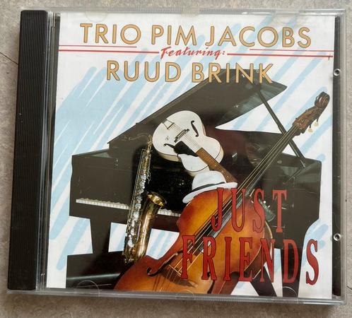 Trio Pim Jacobs feat Ruud Brink - Just Friends (cd jazz), Cd's en Dvd's, Cd's | Jazz en Blues, Zo goed als nieuw, Jazz, 1980 tot heden