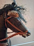 Antiek Brocante paard op wielen, Ophalen