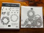 Cottage Wreaths, Ophalen of Verzenden, Zo goed als nieuw, Clearstamp