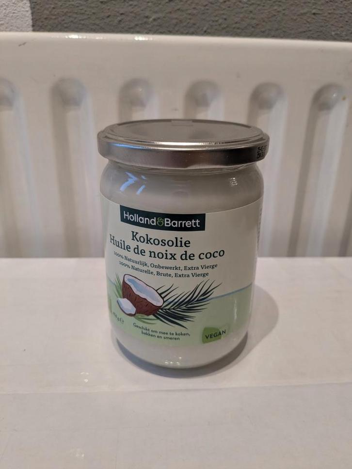 Potten Biologische Kokosolie 453 gram Holland en Barrett H&B, Diversen, Levensmiddelen, Ophalen of Verzenden