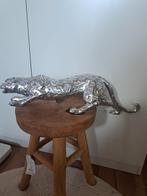 Zilverkleurig Panterbeeld, Huis en Inrichting, Ophalen of Verzenden, Zo goed als nieuw