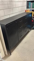 Dressoir metaal, Ophalen, 150 tot 200 cm, Zo goed als nieuw, Metaal