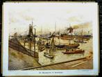 Oude schoolplaat met Maashaven Rotterdam, Ophalen of Verzenden, Stad- en Dorpsgezichten