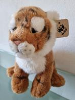 Orig, WWF TIJGER, h 24cm, (leer)label 1986, Inwst!, Ophalen of Verzenden, Zo goed als nieuw, Overige typen