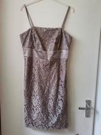 Kanten jurk  maat 42, Beige, Maat 42/44 (L), Nieuw, Cocktailjurk