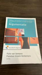 Francisca Snoeck Henkermans - Argumentatie, Boeken, Francisca Snoeck Henkermans; Frans van Eemeren, Ophalen of Verzenden, Zo goed als nieuw