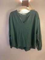 Hessnatur katoene blouse maat 46, Kleding | Dames, Ophalen of Verzenden, Zo goed als nieuw, Maat 46/48 (XL) of groter, Groen