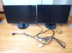 Twee nog goed werkende 22" beeldschermen: van Philips & Acer, 3 tot 5 ms, Kantelbaar, Ophalen of Verzenden, 22 inch