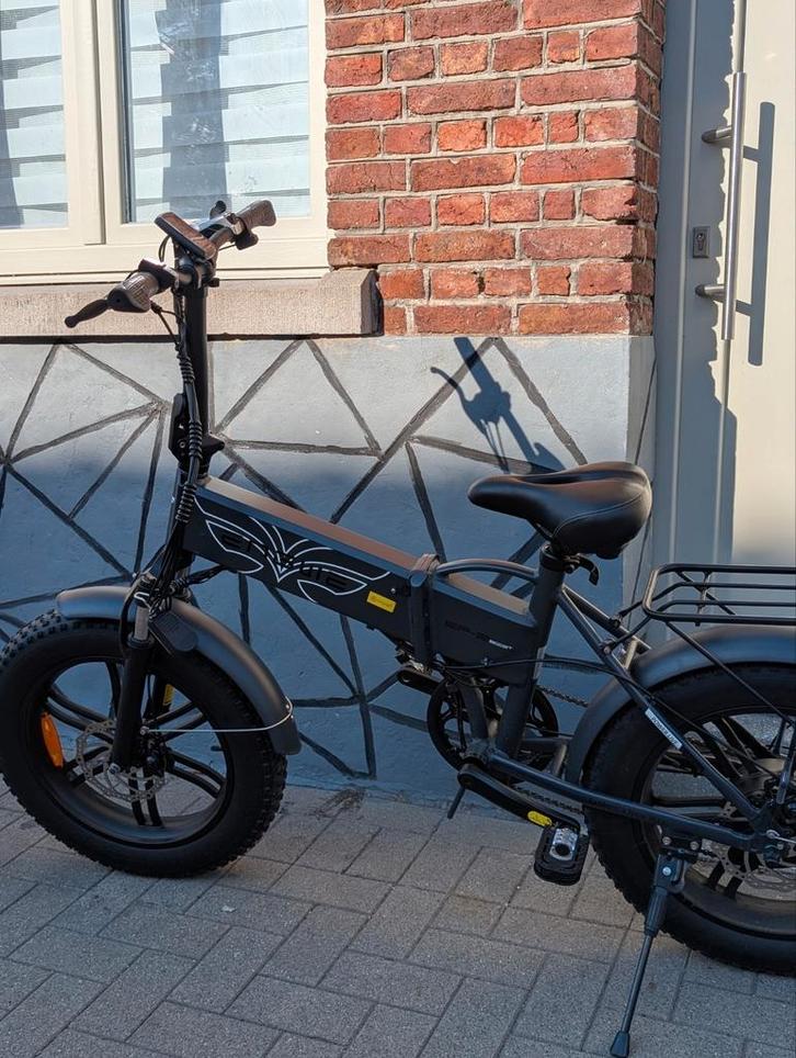 Electric folding fat bike, Fietsen en Brommers, Elektrische fietsen, Zo goed als nieuw, Overige merken, Minder dan 47 cm, Ophalen of Verzenden
