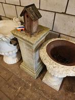 Stenen & IJzeren Bloemvazen - Tuindecoratie, Tuin en Terras, Ophalen, Gebruikt, Steen, Overige typen