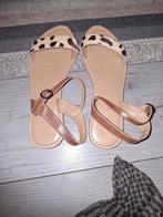 Manoukian sandalen tijgerprint. Met originele doos., Bruin, Manoukian, Gedragen, Sandalen of Muiltjes