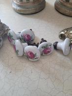 6 grote antieke porseleinen knoppen set prijs 35 euro