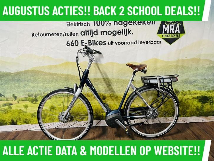E-Bike! Sparta M8i! Middenmotor! NIEUWSTAAT! Garantie! TOP!, Fietsen en Brommers, Elektrische fietsen, Gebruikt, Sparta, 50 km per accu of meer