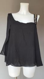 blouse/top Orna Farho - NIEUW! - kralen/versiering - 40/42, Kleding | Dames, Zwart, Maat 42/44 (L), Nieuw, Ophalen of Verzenden