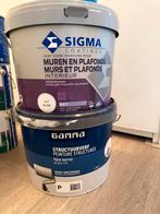 Diverse verf en lak o.a. sigma en sikkens, Ophalen, Gebruikt, Overige kleuren, Verf