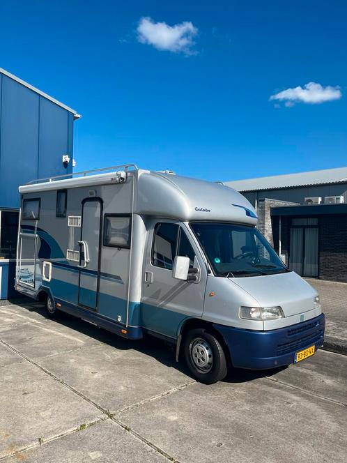 Fiat Ducato 230 Camper 123pk, Caravans en Kamperen, Campers, Particulier, tot en met 4, Half-integraal, Fiat, Fiat, Diesel, Handgeschakeld