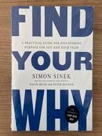 Find Your Why - Simon Sinek (Nieuw), Ophalen of Verzenden, Nieuw