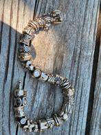 Pandora armband bedels, Sieraden, Tassen en Uiterlijk, Armbanden, Ophalen of Verzenden, Gebruikt, Zilver, Zilver