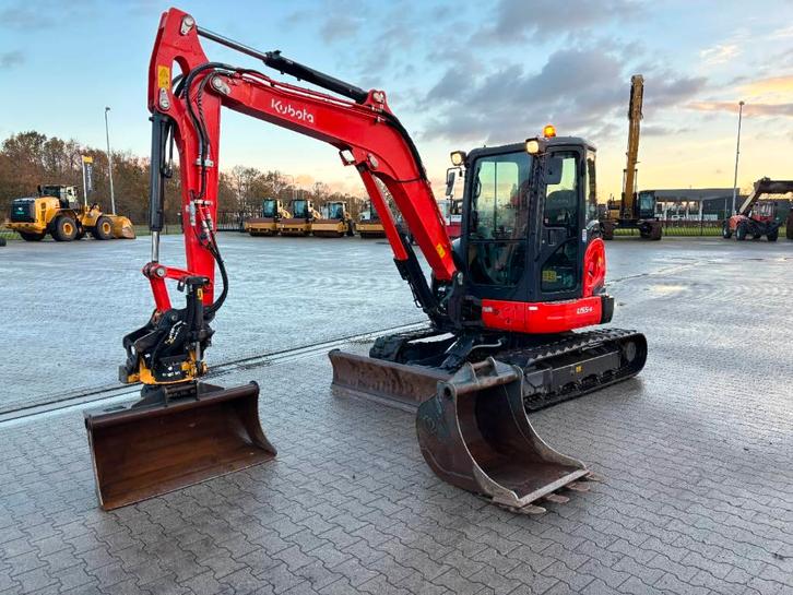 Kubota U 55-4 (bj 2020), Zakelijke goederen, Machines en Bouw | Kranen en Graafmachines, Graafmachine